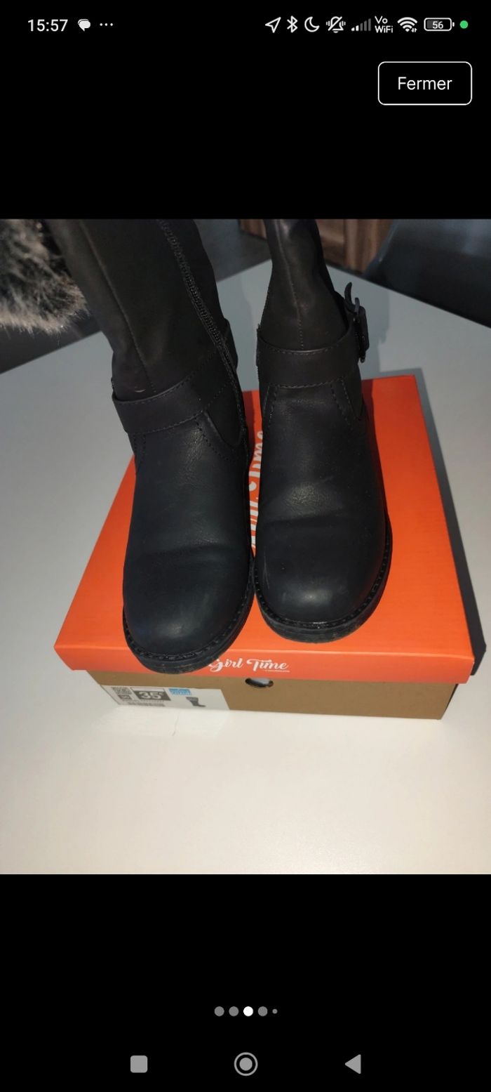 Bottes fille 36 - photo numéro 3