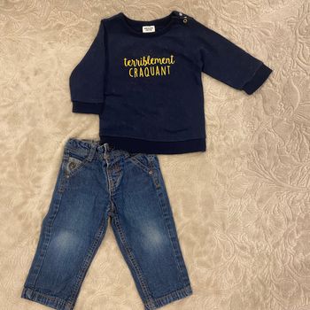 Ensemble garçon 9 mois