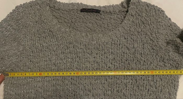 Pull »Fashion Private Company »gris et argenté - photo numéro 4