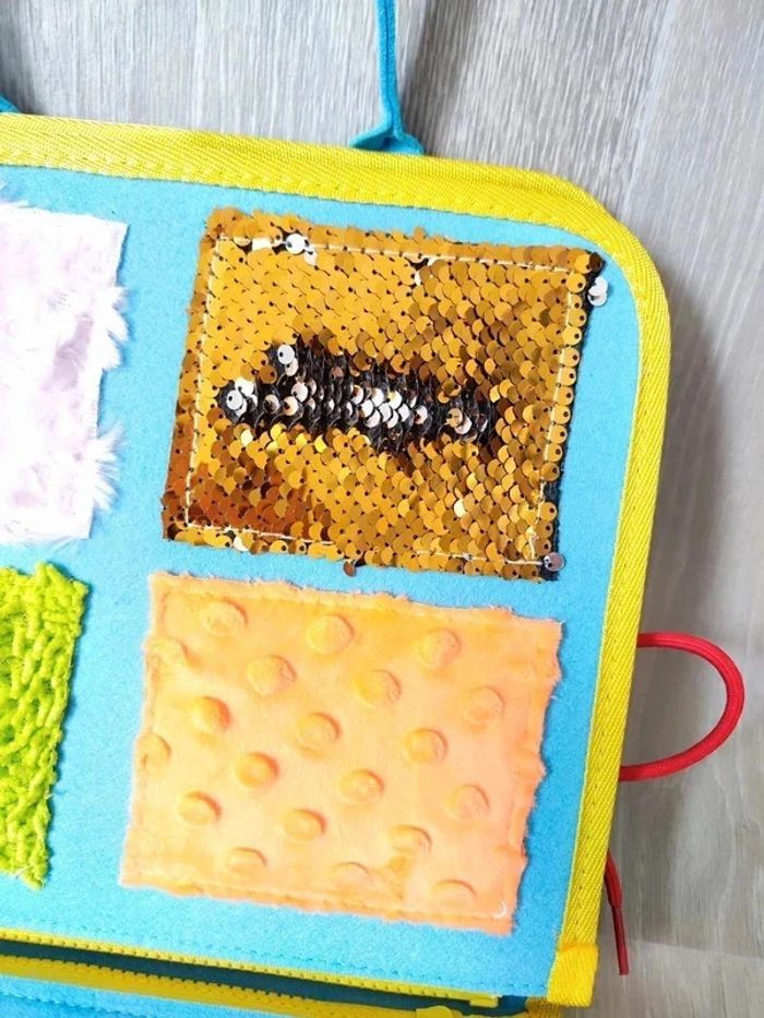 Livre éducatif en feutrine apprentissage - photo numéro 7