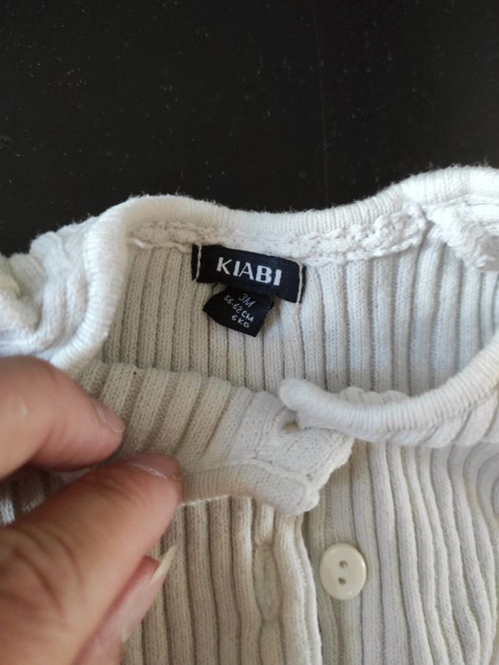 Gilet blanc - photo numéro 2