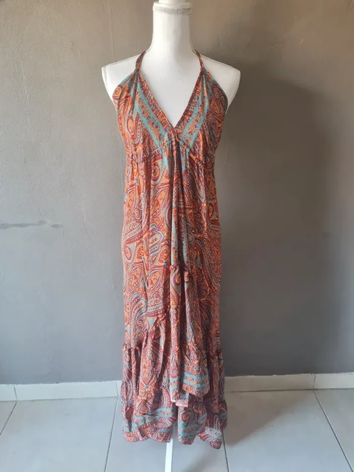 Robe effet satin