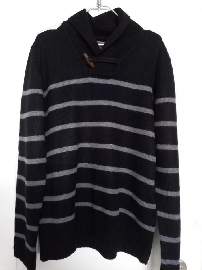 Pull col châle