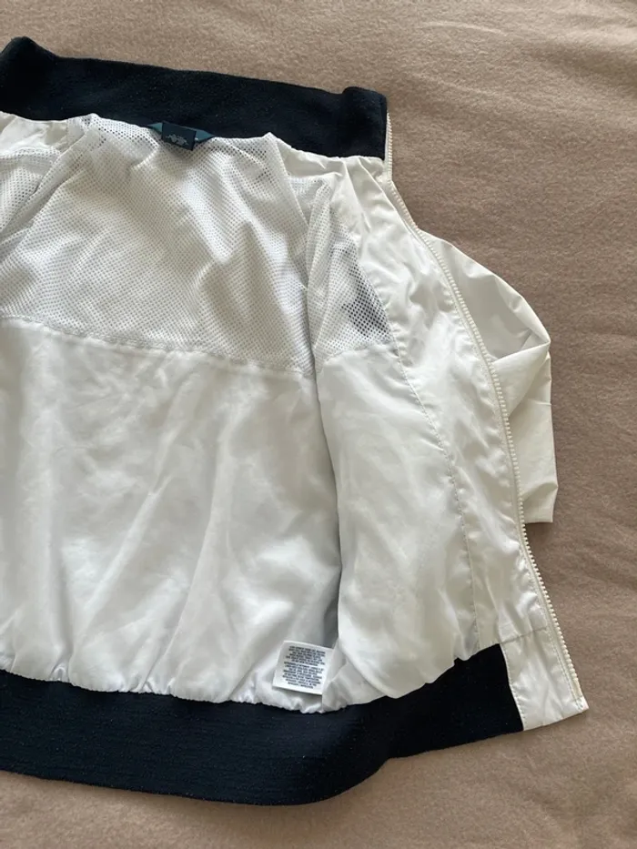 Veste zip blanche Ralph Lauren 6/7 ans en très bon état - photo numéro 6