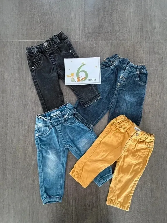 Jeans lot 6 mois
