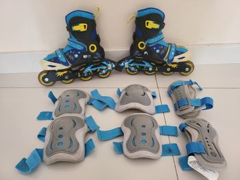 Paire de rollers oxelo 34 à  36