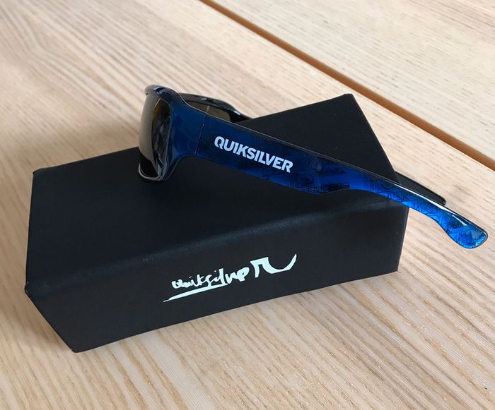 Lunettes de soleil Quiksilver enfant bleues - photo numéro 3