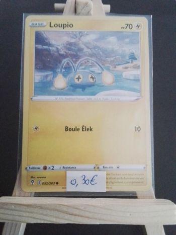 Carte Pokémon Loupio 52/203