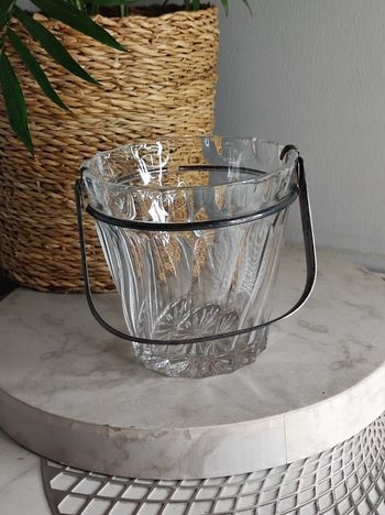 Seau à glaçons cristal