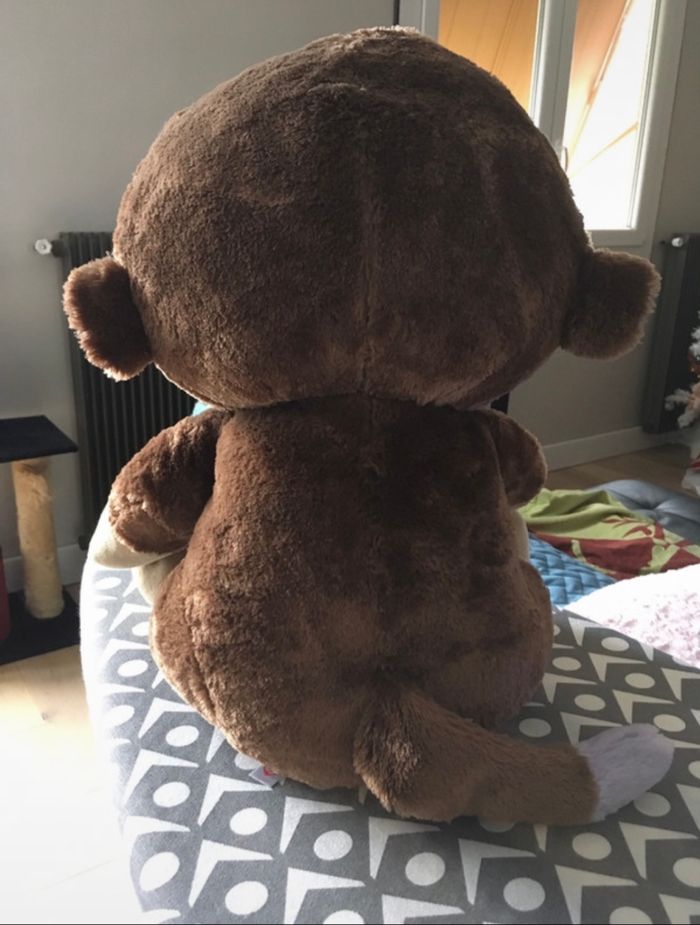 Grande peluche singe - photo numéro 2