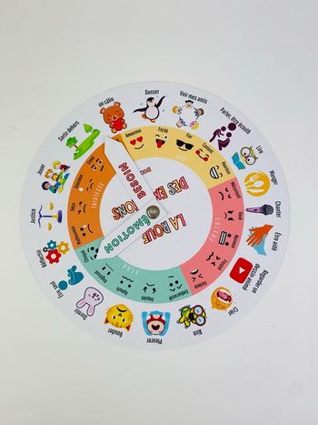 Roue des émotions 