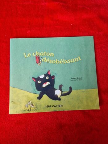 Livre souple le chaton désobéissant