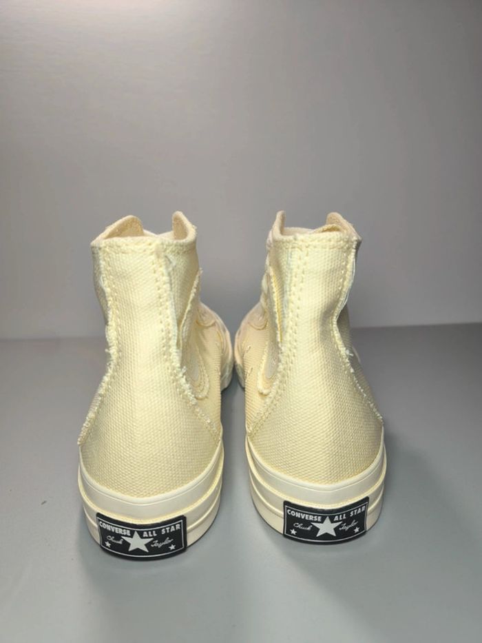 Baskets converse x Chuck Taylor jaune et blanche pointure 40 neuves sans boîte - photo numéro 6