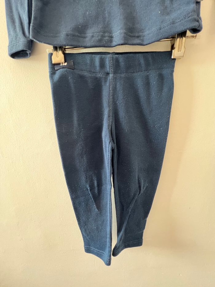 Ensemble chaud bleu - photo numéro 3