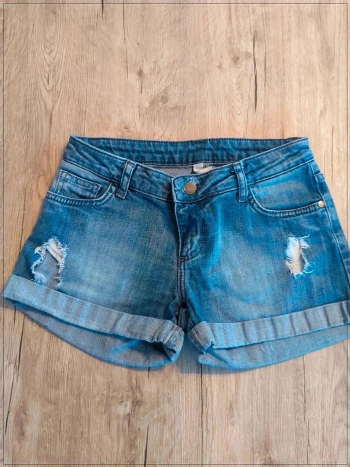 Short en jean