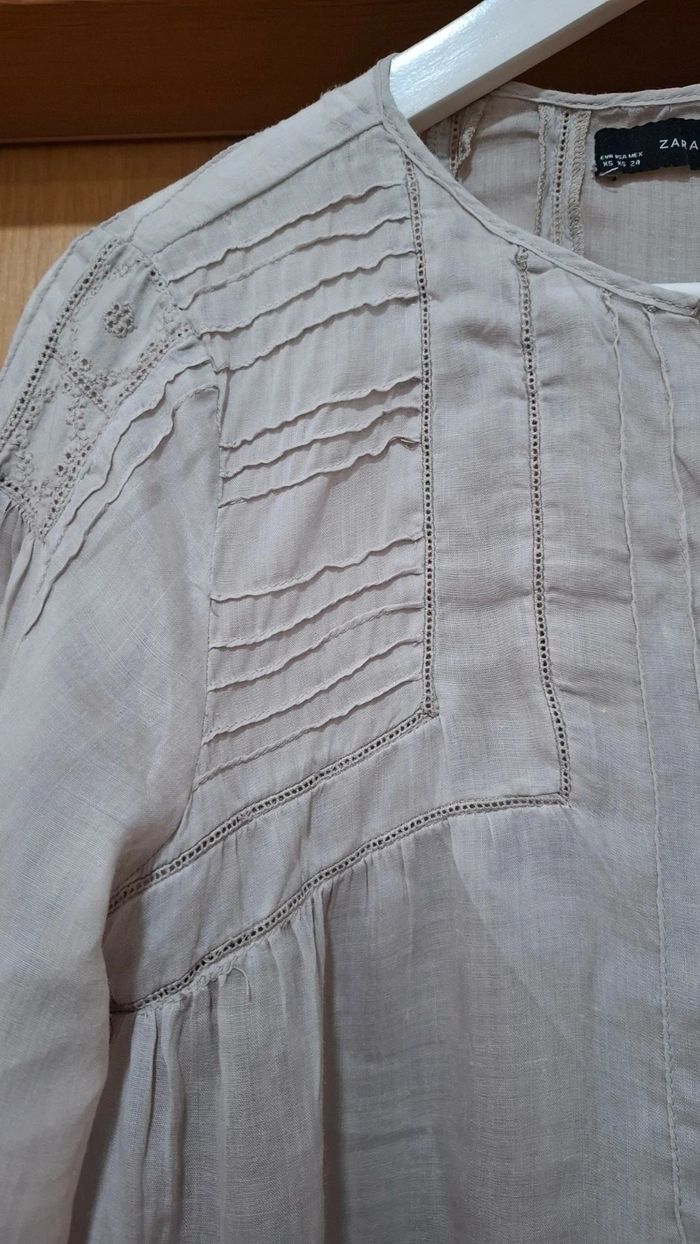 Blusa/túnica em linho - photo numéro 2