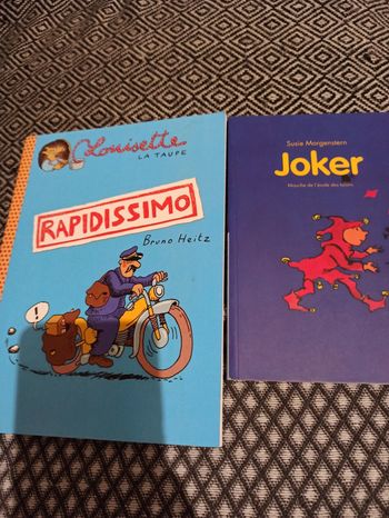 Lot de 2 livres école des loisirs