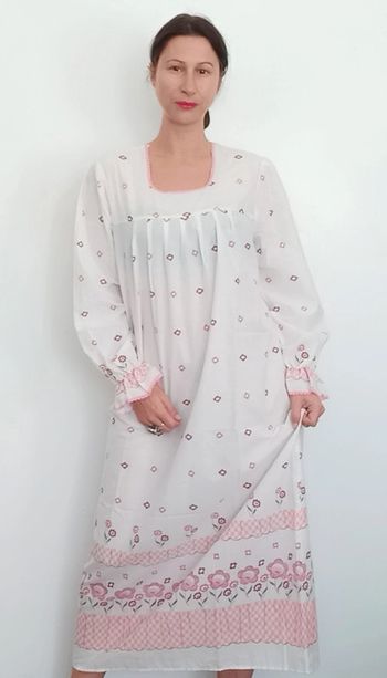 Chemise de nuit vintage ample