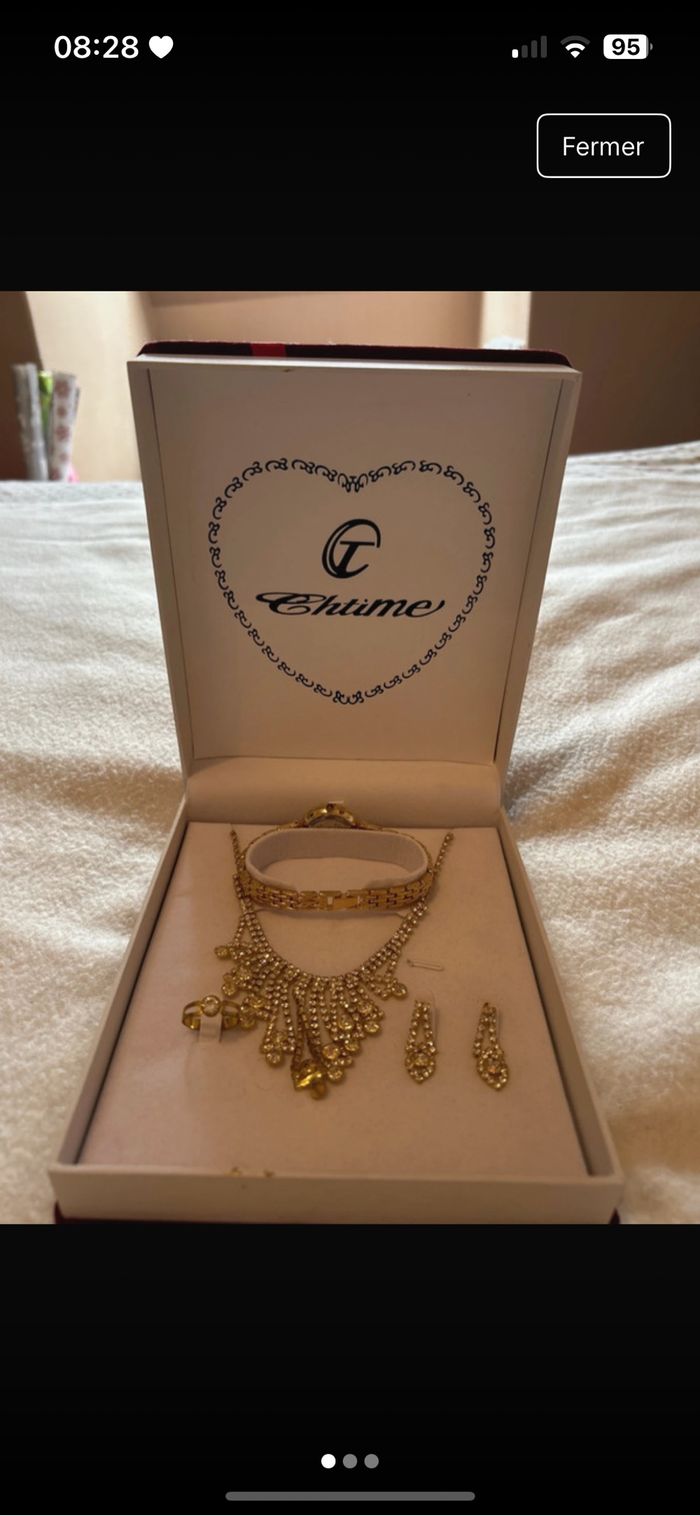 Parure bijoux
