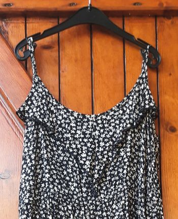 Robe courte noire et blanche Pimkie, taille 40