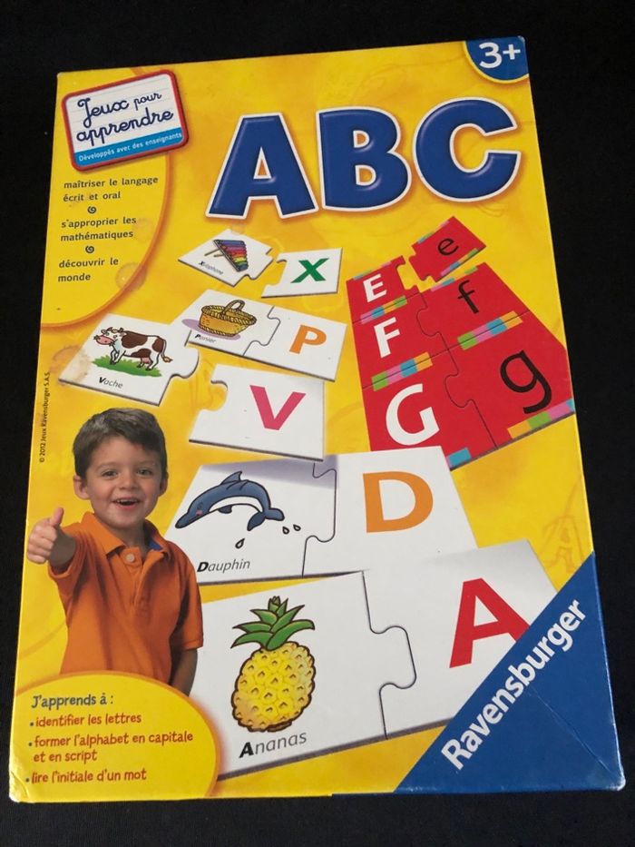 Jeu pour apprendre l’alphabet