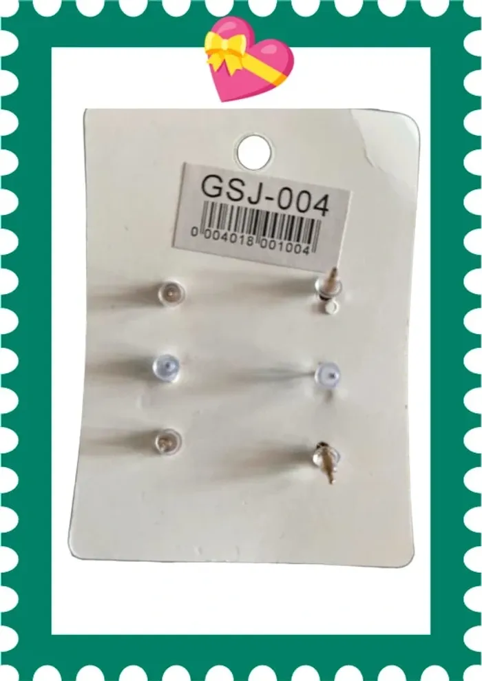 Lots de 3 paires de boucles d’oreilles neuves - photo numéro 3