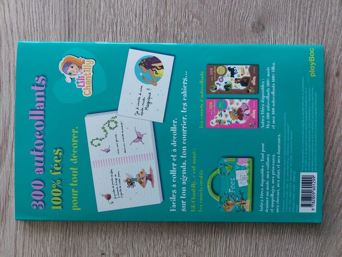 Livre d'autocollants Lili Chantilly mes 300 stickers 100% fées - photo numéro 2