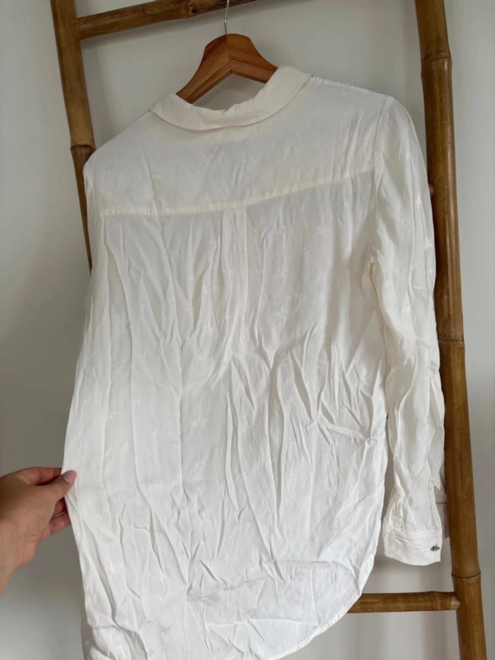 chemise blanche tommy hilfiger à étoiles taille XS - photo numéro 7