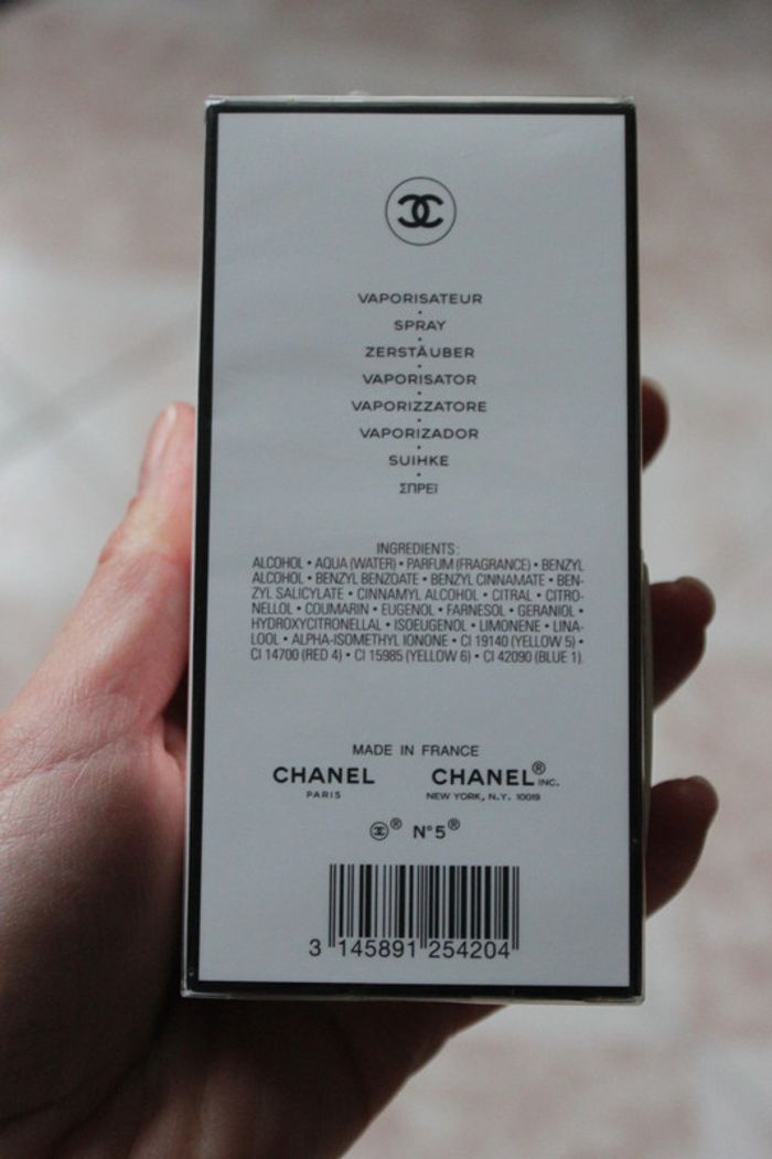Eau de Parfum n°5 NEUVE originale - photo numéro 3