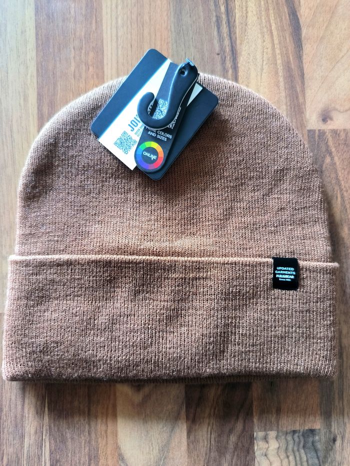 Bonnet Pull & Bear marron clair M neuf mixte