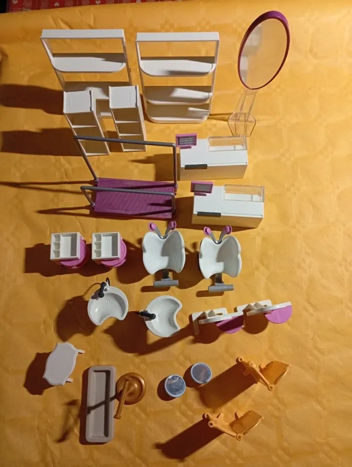 Playmobil en avant les histoires Salon de coiffure - photo numéro 9