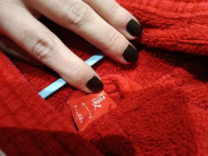 Peignoir Puma rou - photo numéro 3