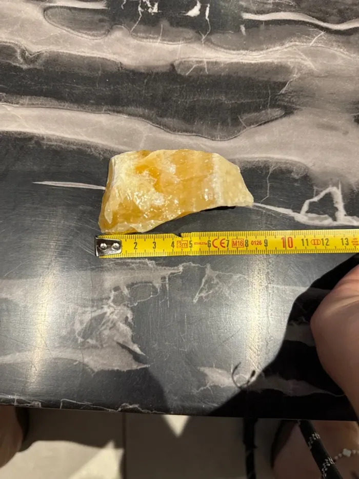 Pierre calcite orange - photo numéro 3