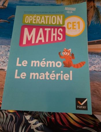Fiche mémo maths niveau ce1