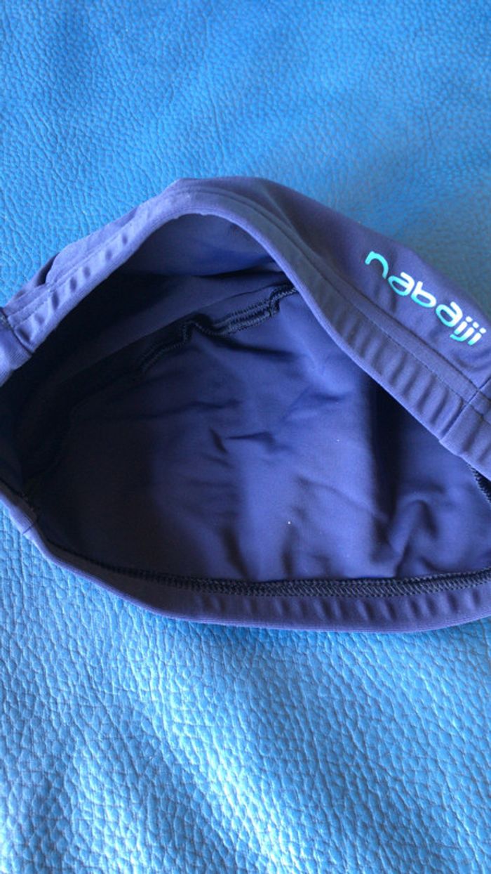 Nabaiji bonnet de bain bleu - photo numéro 2