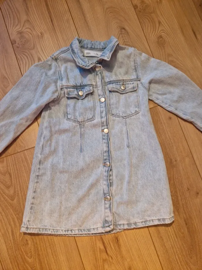 Robe en jean zara