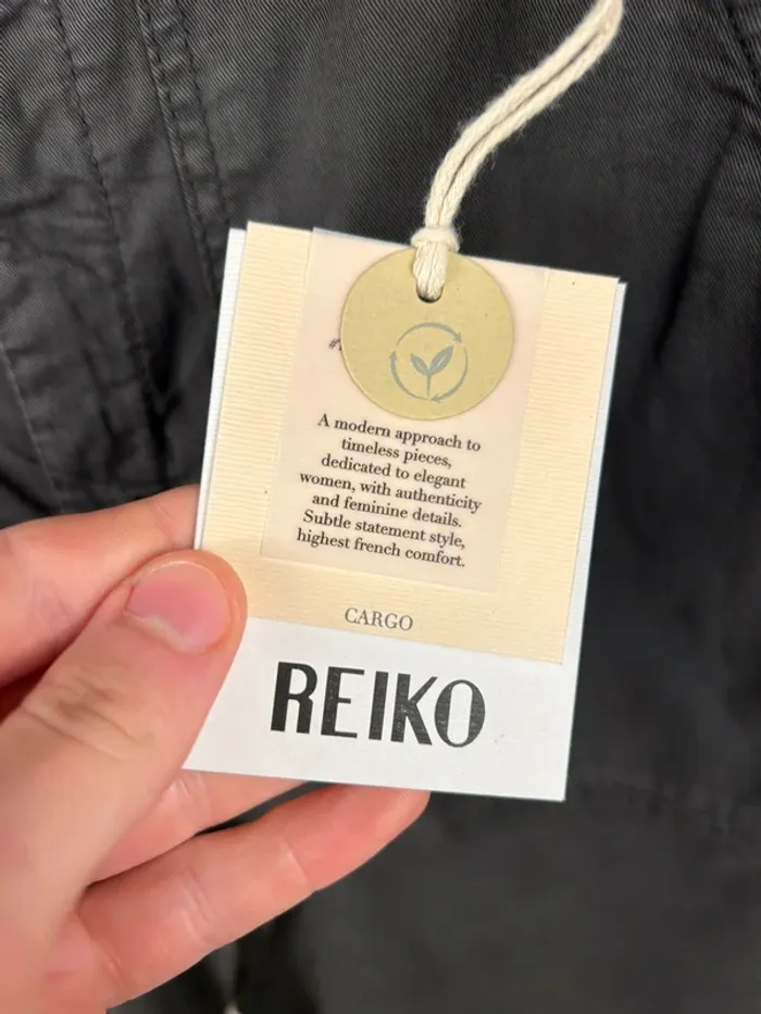 Pantalon cargo Gris Reiko W24 Neuf - photo numéro 3