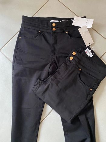 Lot Jeans Power Skinny Noir Naf Naf Taille 40