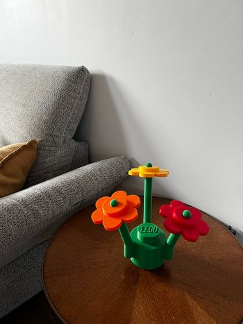 Fleur déco style Lego 