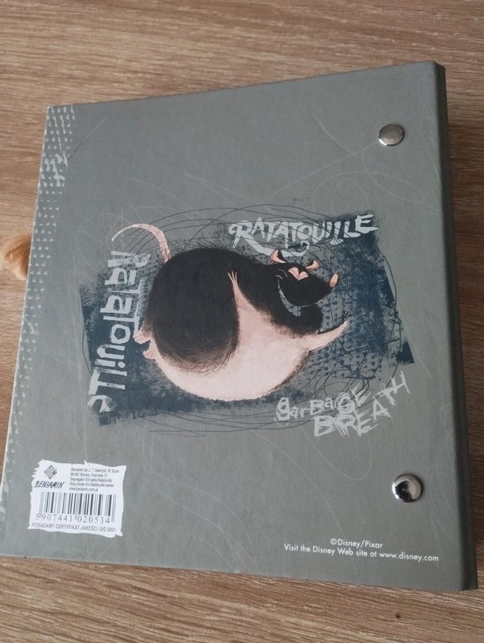 Mini classeur ratatouille Disney - photo numéro 3