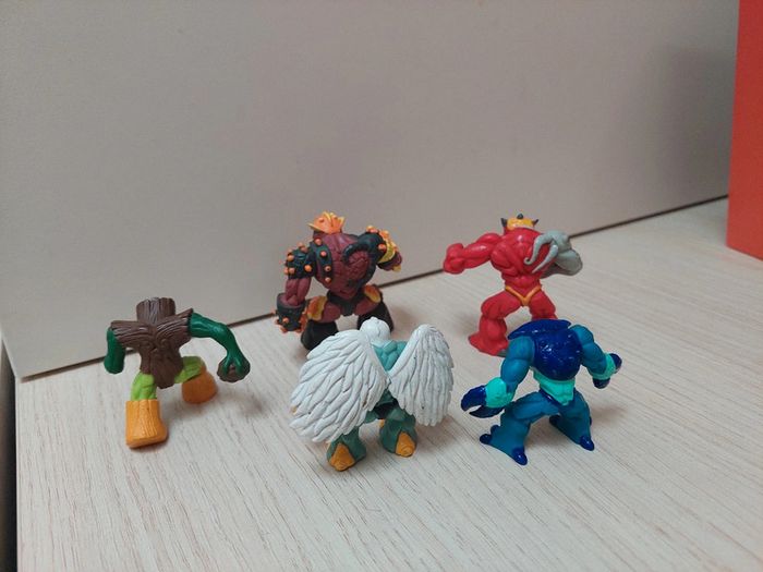 Giochi Preziosi - lot de 5 figurines Gormiti - photo numéro 3