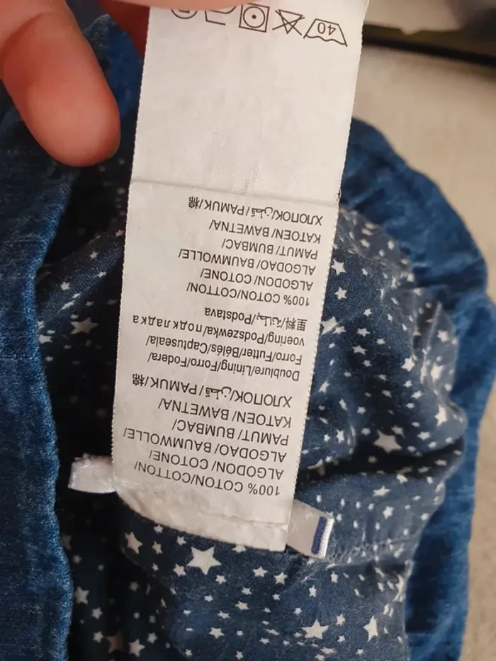 Robe jeans kiabi taille 3 ans fille - photo numéro 5