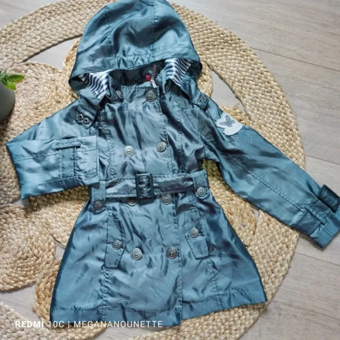 🦋Trench imperméable Orchestra 4 ans – Édition limitée Magic Butterfly 🦋 - photo numéro 2