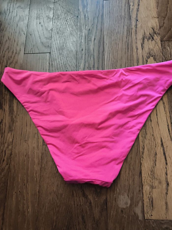 Bas de maillot de bain taille 40 rouge gorge - photo numéro 2