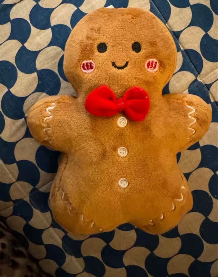 Peluche bonhomme pain d'épice 15 cm