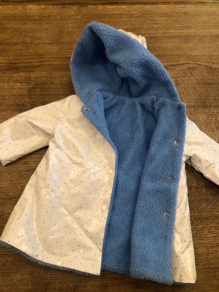 Imperméable réversible 2 ans