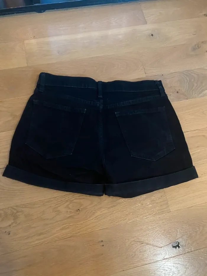Short en jean noir gap régular en 27 - photo numéro 3