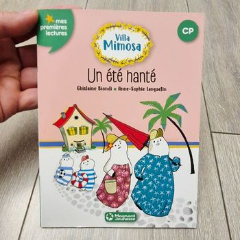 Livre Villa Mimosa. Un été hanté. Mes premières lectures. Cp. Edition Magnard