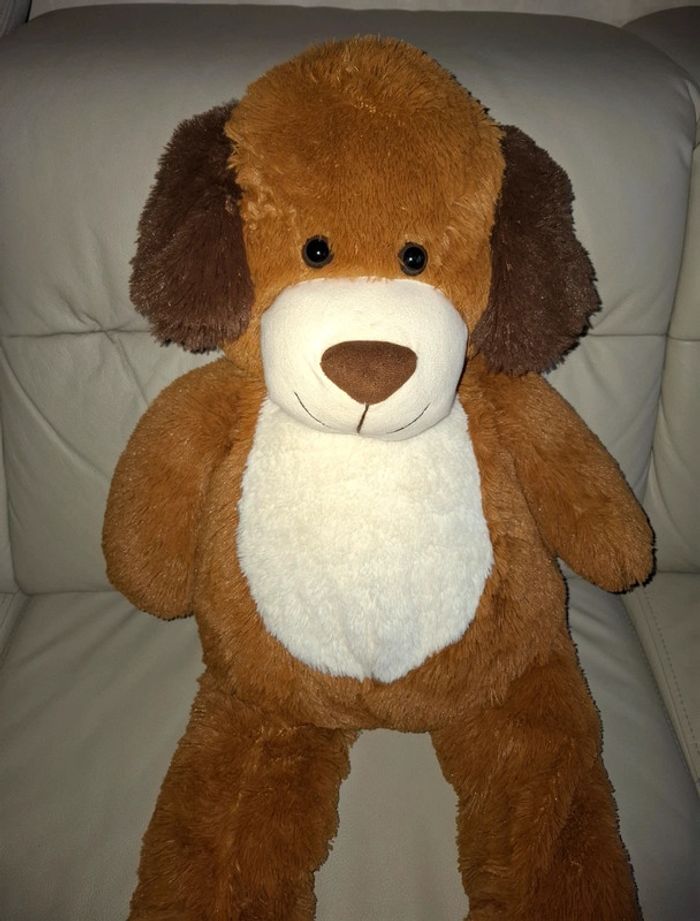 Ours en peluche brun 80 cm - photo numéro 3