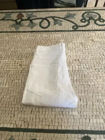 Jean blanc Jennyfer 36